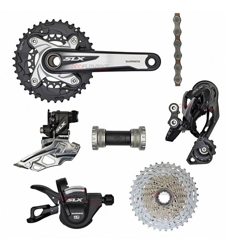 Grupo Completo Shimano SLX Transmisi n 2x10v